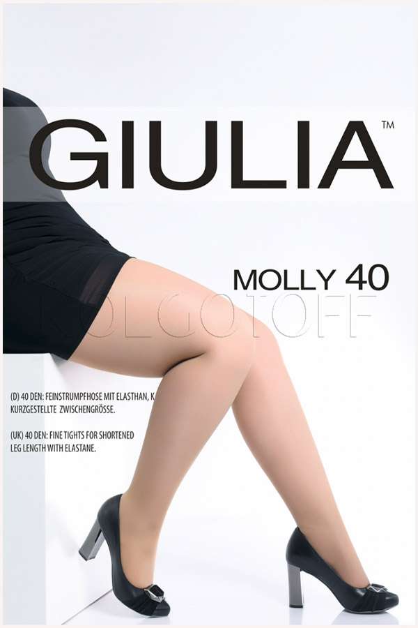 Колготки женские большого размера GIULIA Molly 40